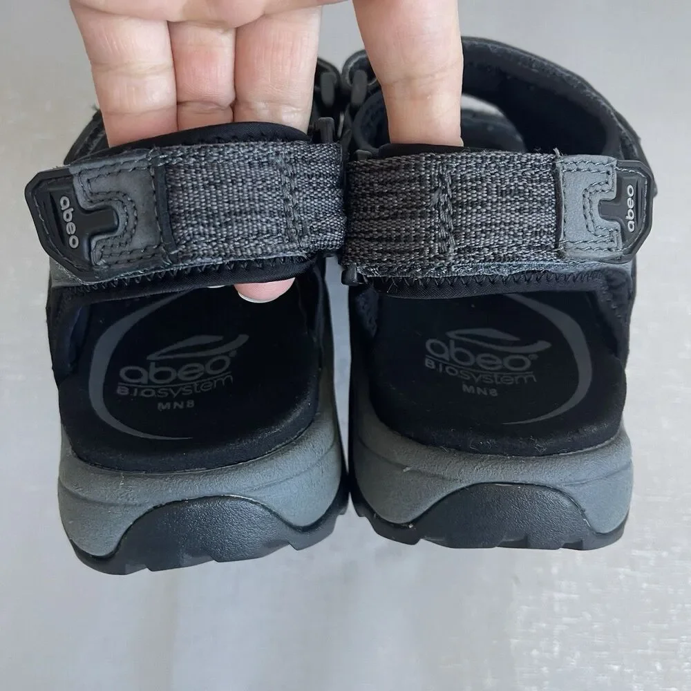 ABEO Cayucos Men's Sandals Size 8 N  B.I.O. System Adjustable Sport Comfort Open